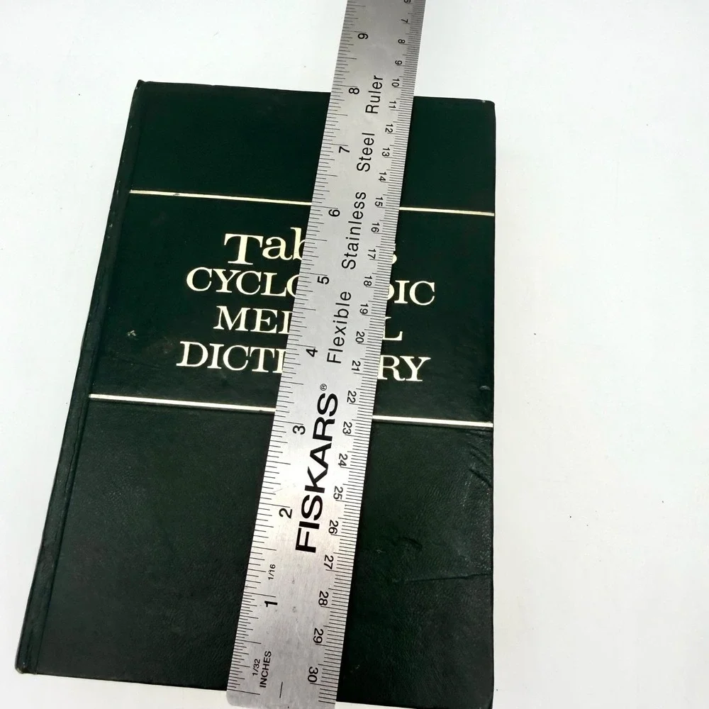Tabers Cyclopedic Medical Dictionary 12th Edition Illustrated 1974 Thumb Indexed